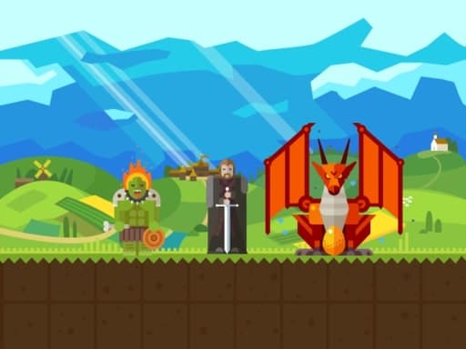 Treasure King Adventure game screenshot - arcade - Free online game