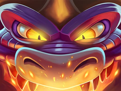 Dragon vs Wizard game screenshot - hypercasual - Free online game