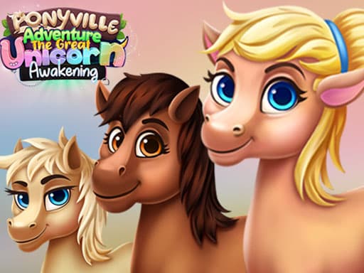Ponyville Adventure The Great Unicorn Awakening游戏截图 - puzzles - 免费在线游戏