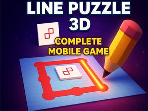 Captura de pantalla del juego Line Puzzle 3D - puzzles - Juego gratuito en línea