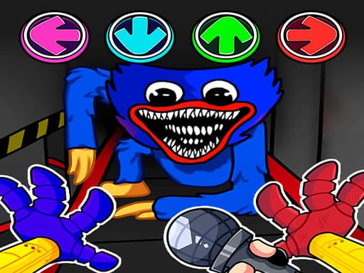 poppy playtime huggy wuggy color游戏截图 - arcade - 免费在线游戏