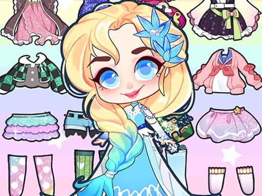 Makeup Doll Creator game screenshot - girls - Free online game