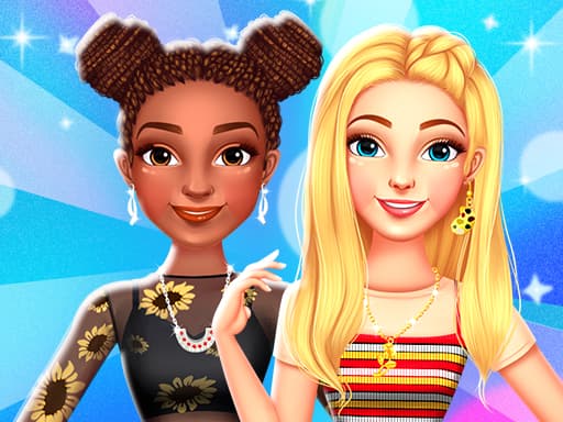 BFF Art Hoe Fashion game screenshot - girls - Free online game