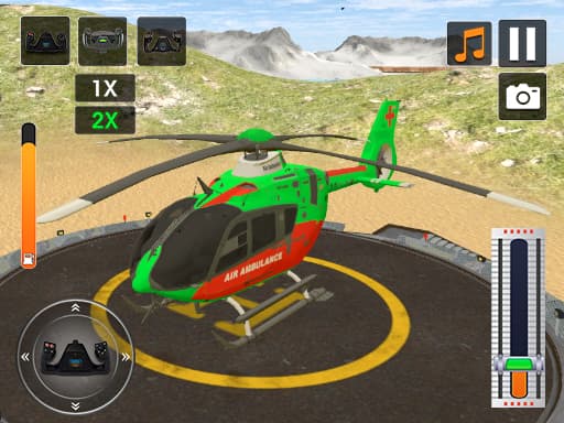Helicopter Rescue Games 3d game screenshot - adventure - Free online game