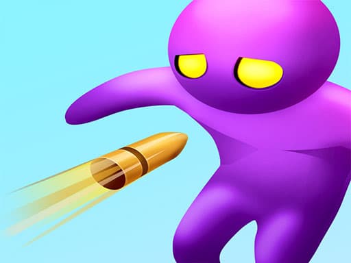 Bullet Man Master 3D game screenshot - shooting - Free online game