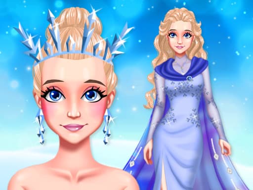 Eliza Winter Coronation game screenshot - girls - Free online game