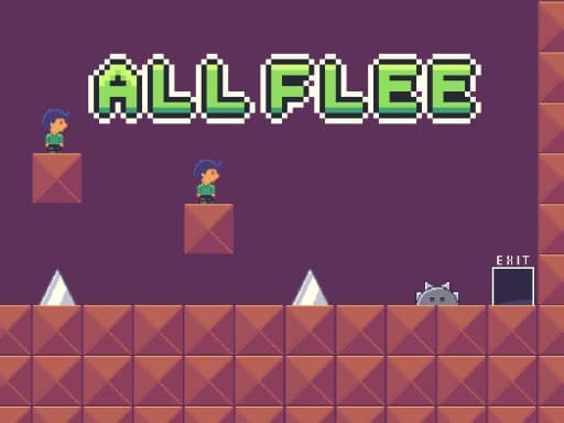 All Flee游戏截图 - arcade - 免费在线游戏