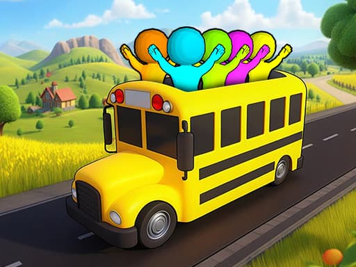 Captura de pantalla del juego Bus Match: Color Parking Jam - puzzles - Juego gratuito en línea