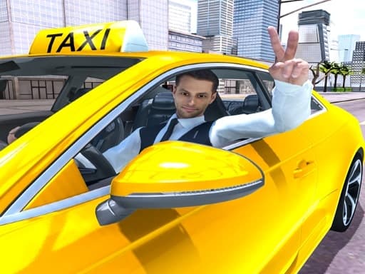 Captura de pantalla del juego Crazy Taxi Driver: Taxi Game - racing - Juego gratuito en línea