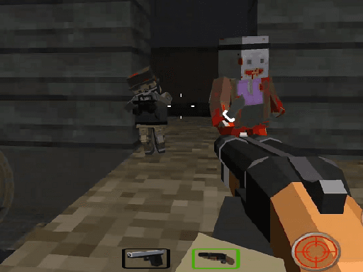 Captura de pantalla del juego PGA6 Zombie Arena 3D Survival 2022 - shooting - Juego gratuito en línea