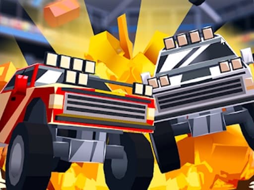 Blocky Driver Cars Demolition游戏截图 - racing - 免费在线游戏