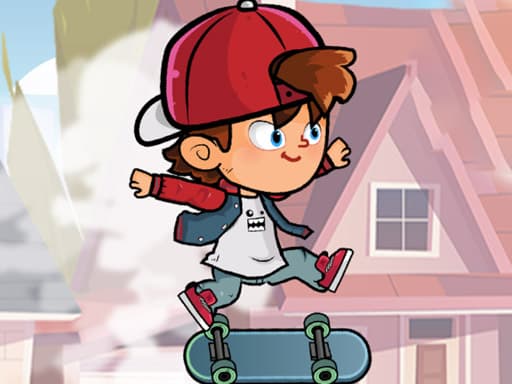 Captura de pantalla del juego Skateboard Challenge Game  - sports - Juego gratuito en línea