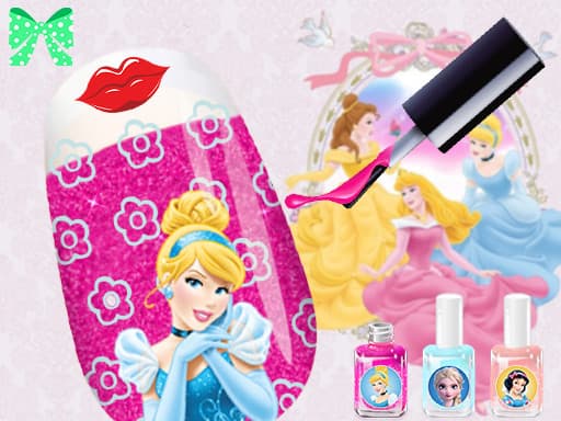 Princess Nail Salon game screenshot - girls - Free online game