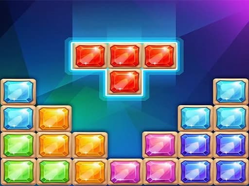 Jewel Classic Block Puzzle Tetrix game screenshot - sports - Free online game
