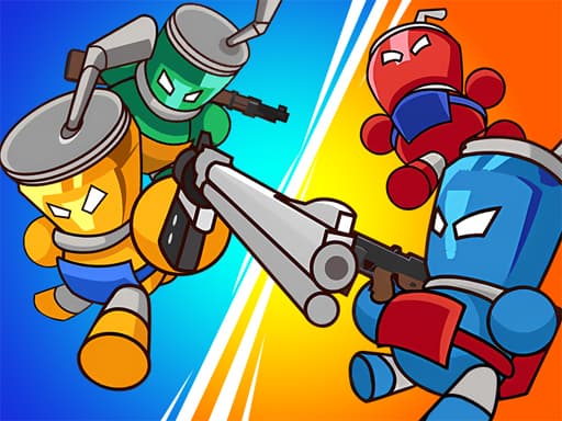 Bottle Avenger Royale game screenshot - arcade - Free online game
