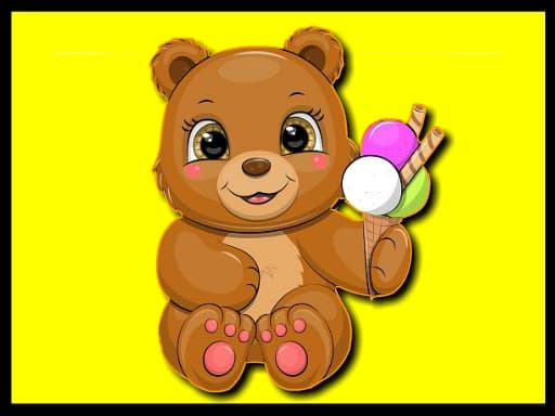 Cute Bear Memory game screenshot - girls - Free online game