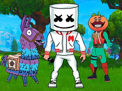 Fortnite Jigsaw game screenshot - puzzles - Free online game