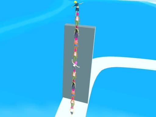 Captura de pantalla del juego Tower Run Game - hypercasual - Juego gratuito en línea