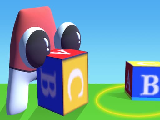 Alphabet: Room Maze 3D游戏截图 - arcade - 免费在线游戏