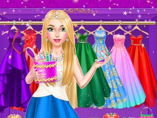 Royal Girls Fashion Salon game screenshot - girls - Free online game