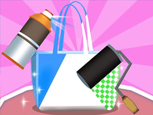 Captura de pantalla del juego Bag Art Diy 3D - girls - Juego gratuito en línea