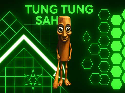 Tung Tung Sahur in Geometry Dash游戏截图 - adventure - 免费在线游戏