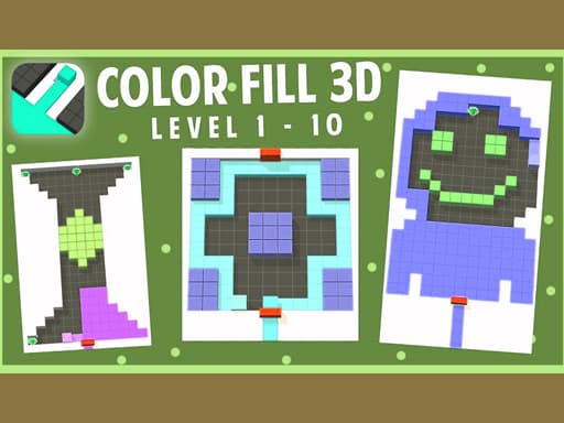 Color Kit Fill - Board game screenshot - sports - Free online game