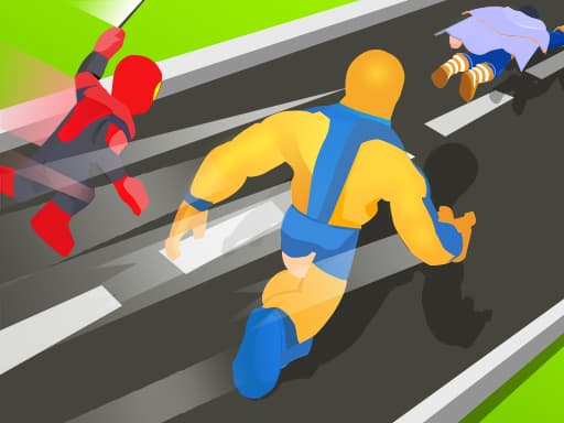 Superhero Transform Change Race游戏截图 - racing - 免费在线游戏