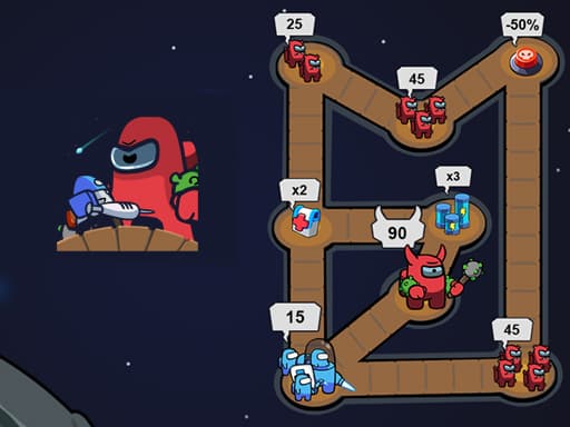 Captura de pantalla del juego Clash Imposter 3D - adventure - Juego gratuito en línea