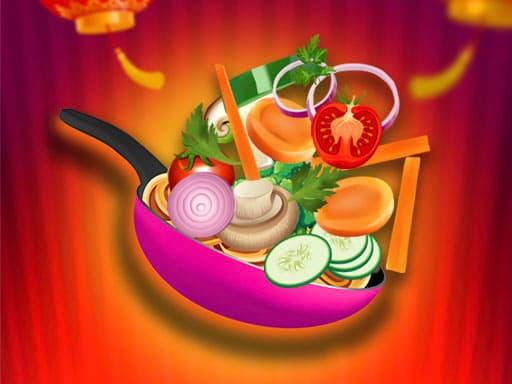 Chinese Food Maker game screenshot - girls - Free online game