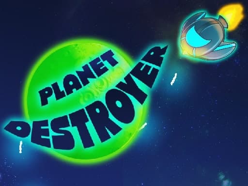 Captura de pantalla del juego Planet Destroyer - Endless Casual Game - shooting - Juego gratuito en línea