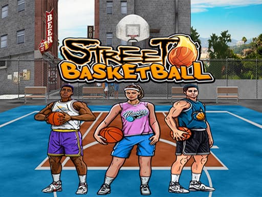 Basketball Street game screenshot - sports - Free online game