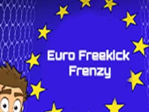 Euro Freekick Frenzy game screenshot - soccer - Free online game