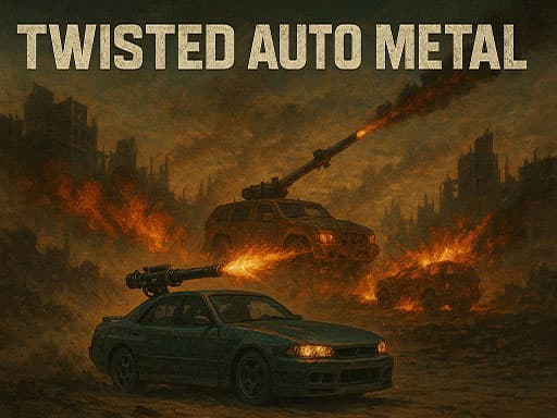 Captura de pantalla del juego Twisted Auto Metal - shooting - Juego gratuito en línea