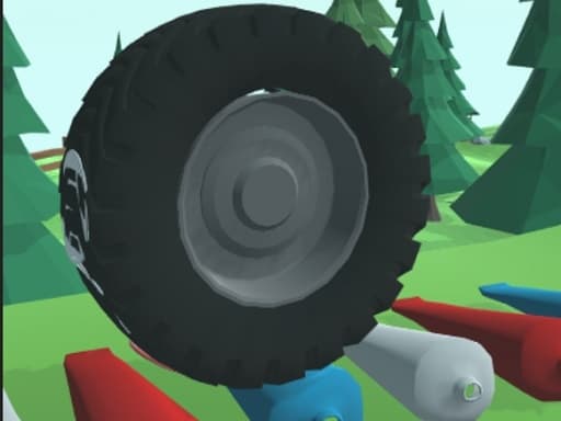 Wheel Smash 3D game screenshot - hypercasual - Free online game