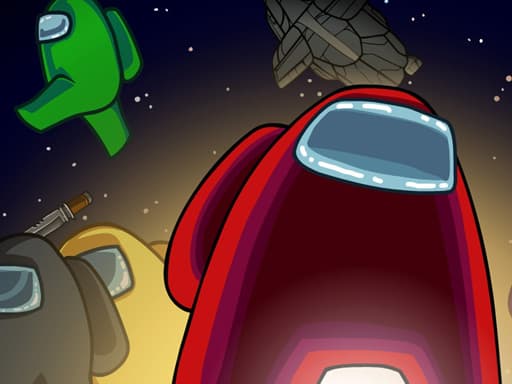 Among Us Color Defense game screenshot - puzzles - Free online game
