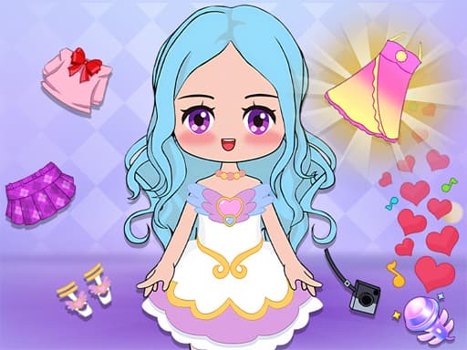 Live Star Doll Dress Up游戏截图 - hypercasual - 免费在线游戏