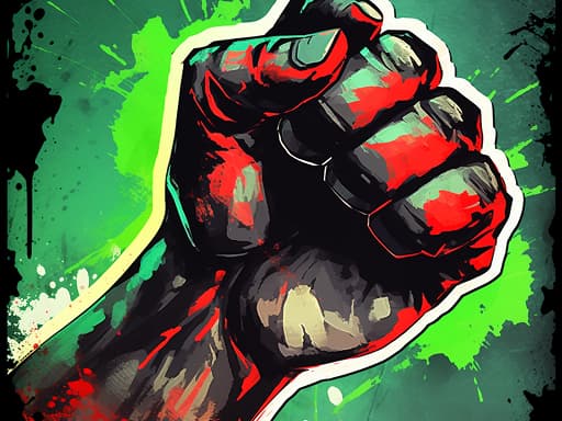 Zombie Fist game screenshot - arcade - Free online game
