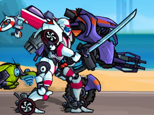 Captura de pantalla del juego Super Megabot Adventure - adventure - Juego gratuito en línea