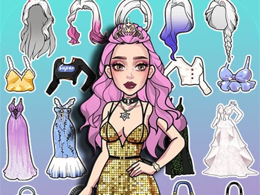 Vlinder Girl Fashion Story game screenshot - girls - Free online game