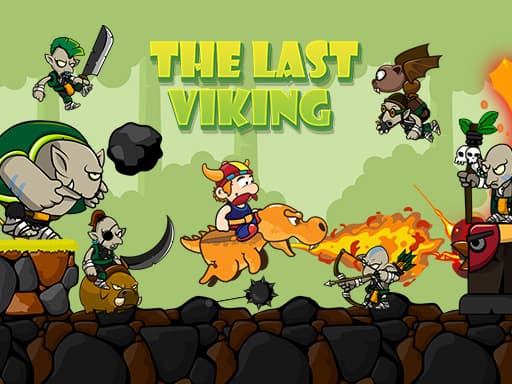 Captura de pantalla del juego The Last Viking - adventure - Juego gratuito en línea