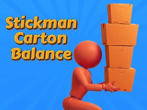 StickMan Cartoon Balance game screenshot - hypercasual - Free online game