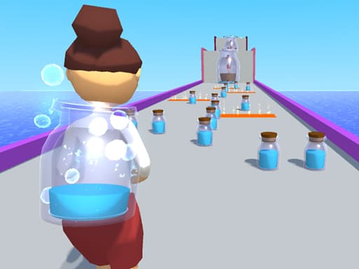 Water Runner game screenshot - hypercasual - Free online game