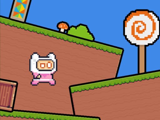 Pink Rush Speedrun Platformer游戏截图 - racing - 免费在线游戏