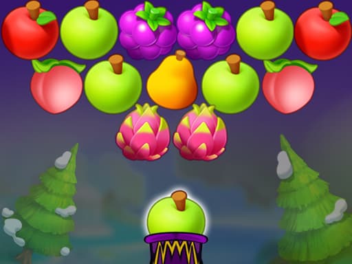 Captura de pantalla del juego Fruit Pop Fiesta - puzzles - Juego gratuito en línea