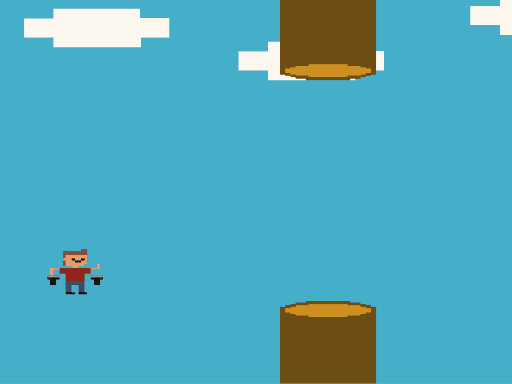 fly man game screenshot - hypercasual - Free online game