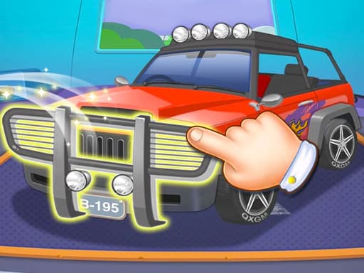 Car City Renovation salon game screenshot - girls - Free online game