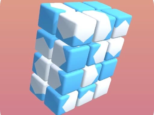 Swipe or Tap Block Away game screenshot - hypercasual - Free online game