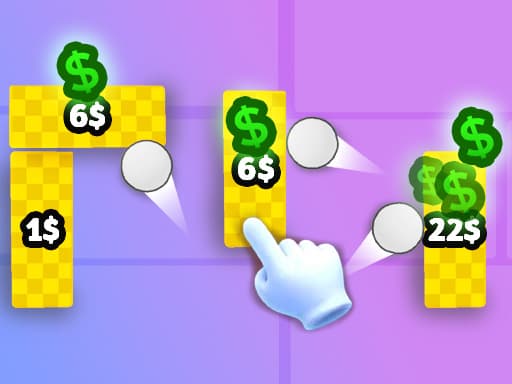Money ping pong game screenshot - puzzles - Free online game