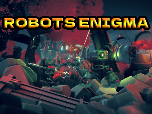 Captura de pantalla del juego ROBOTS ENIGMA - shooting - Juego gratuito en línea